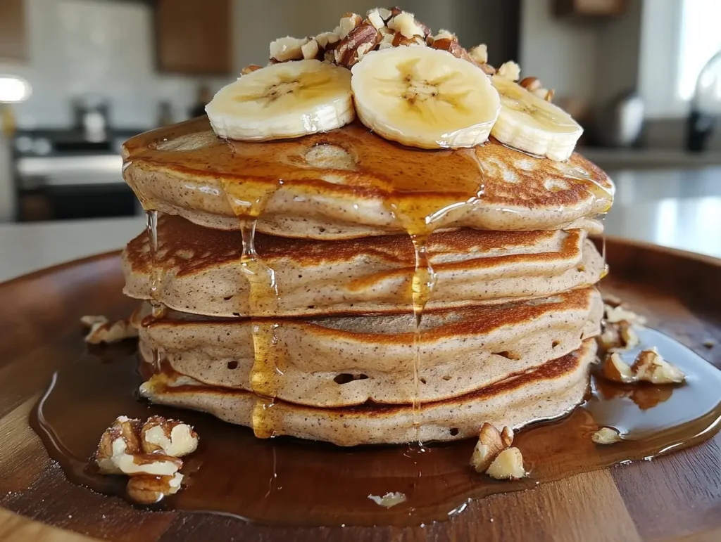 Banana protein pancakes recipe