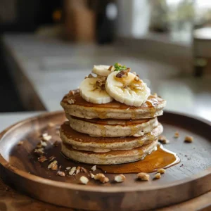 Banana protein pancakes