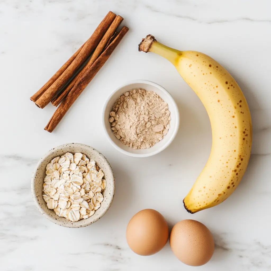 Banana protein pancakes ingredients